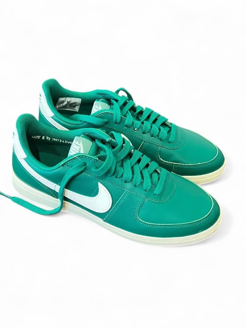 Nike Field General New with Box Green Low-Top Sneakers with White Swoosh US 8.5